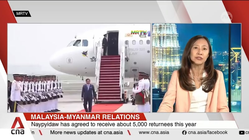 Myanmar's Min Aung Hlaing and Malaysia PM Anwar to meet tomorrow; repatriation talks top agenda