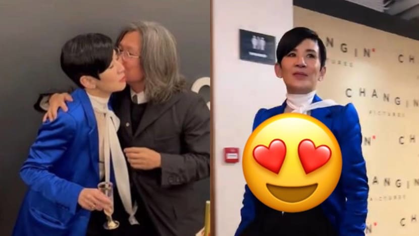 Sandra Ng Attends Boyfriend Peter Chan's 60th Birthday Party In See-Through Top; Steals The Spotlight