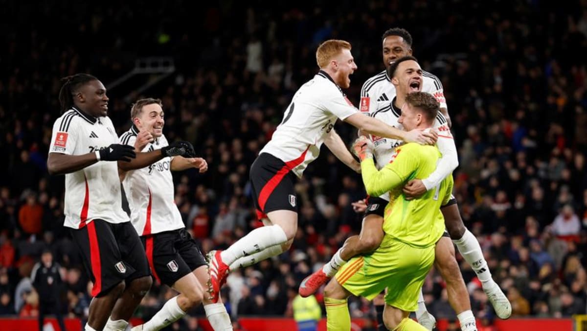 Fulham upset holders United in FA Cup fifth-round shootout