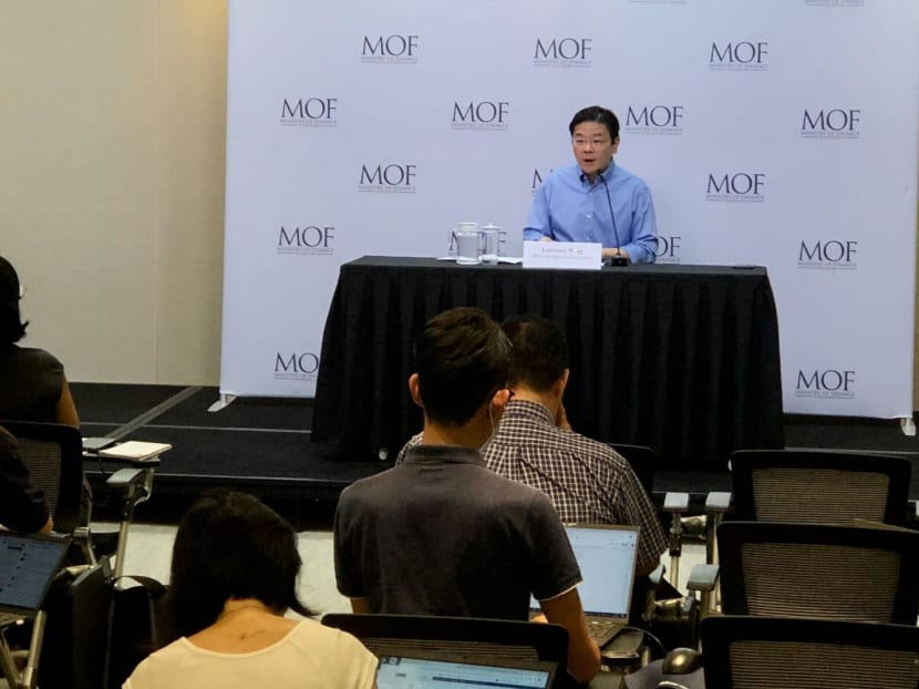 Deputy Prime Minister and Finance Minister Lawrence Wong speaking at a press conference on Sept 28, 2023. Deputy Prime Minister and Finance Minister Lawrence Wong speaking at a press conference on Sept 28, 2023.