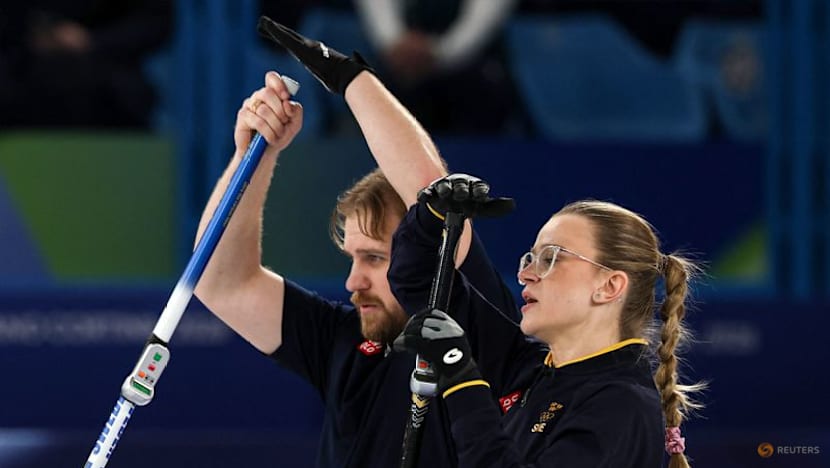 Curling-Stone cold Isabella Wranaa powers Sweden to mixed doubles gold