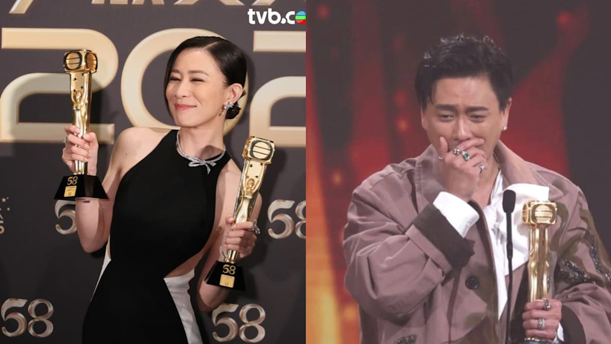 Charmaine Sheh sets Best Actress record, Bosco Wong wins first Best Actor at TVB Anniversary Awards