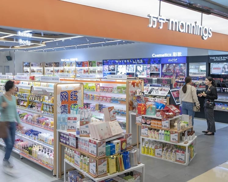 Beauty and wellness giant Mannings closes all stores in mainland China