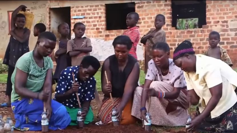 Used bottles turned into water tanks: Uganda ramps up efforts to recycle single-use plastics Used bottles turned into water tanks: Uganda ramps up efforts to recycle single-use plastics