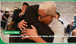 BERITA (11 Mac) | 218 penduduk SG selamat pulang ke tanah air menerusi pesawat RSAF