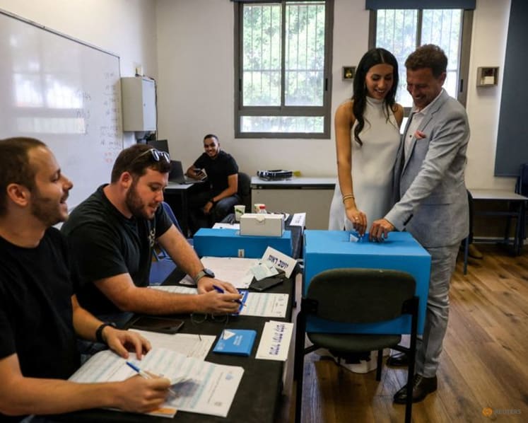 Israeli exit polls indicate deadlock in Tuesday's election