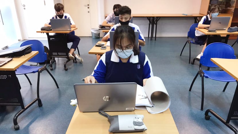 Missing time spent in school, selected students who returned for classes say they’re glad to be back