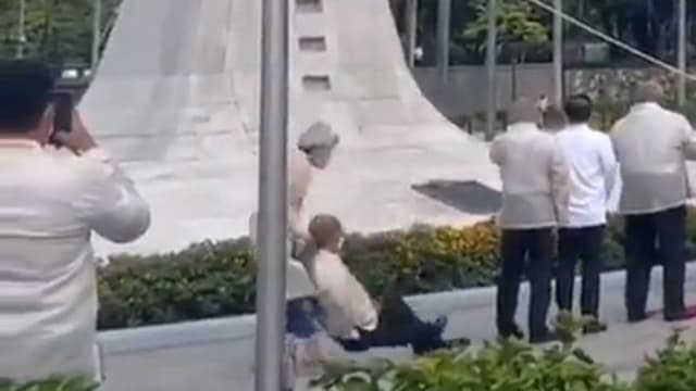 菲防长香会后急奔马尼拉 出席庆典突晕倒送院