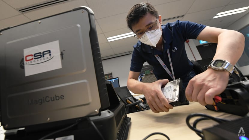 In CSA's forensics lab, officers dissecting cyberattacks use sophisticated gadgets and race against time In CSA's forensics lab, officers dissecting cyberattacks use sophisticated gadgets and race against time