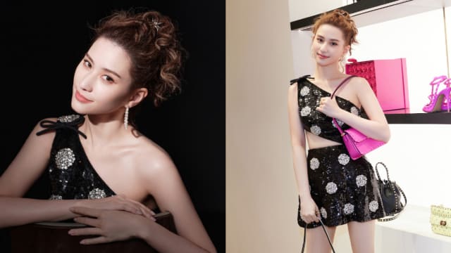 何超莲婚后首现身品牌活动　大晒纤腰容光焕发