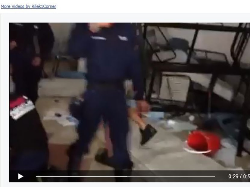 ‘Wrecked dorm’ videos an isolated incident: SCDF