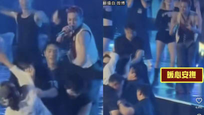 Man Storms On Stage During G-Dragon's Performance In Vietnam - And It Took A Few Dancers & Guards To Stop Him