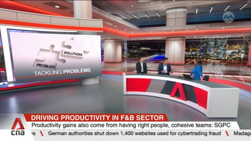 Singapore Productivity Centre and HarriAnns CEOs on improving processes in the F&B sector