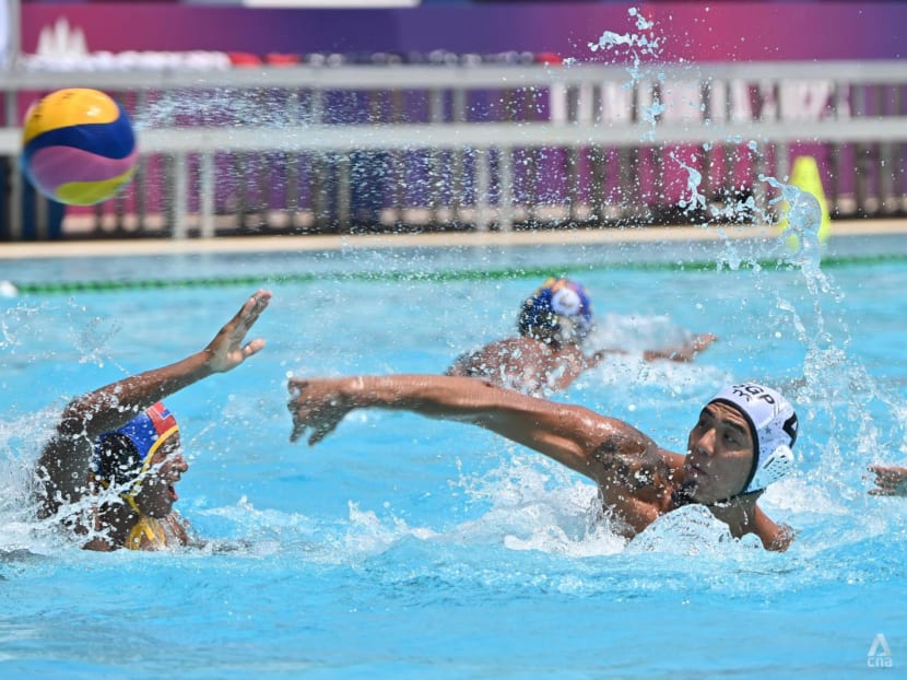 Singapore's water polo team reclaims SEA Games gold after beating Cambodia Singapore's water polo team reclaims SEA Games gold after beating Cambodia