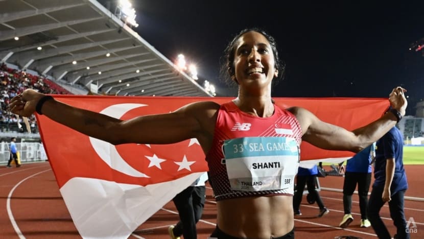 Singapore's Shanti Pereira wins SEA Games 200m, claims second straight sprint double