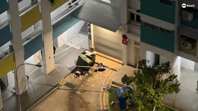 蔡厝港组屋发生血案 女子遭刺死 一男重伤