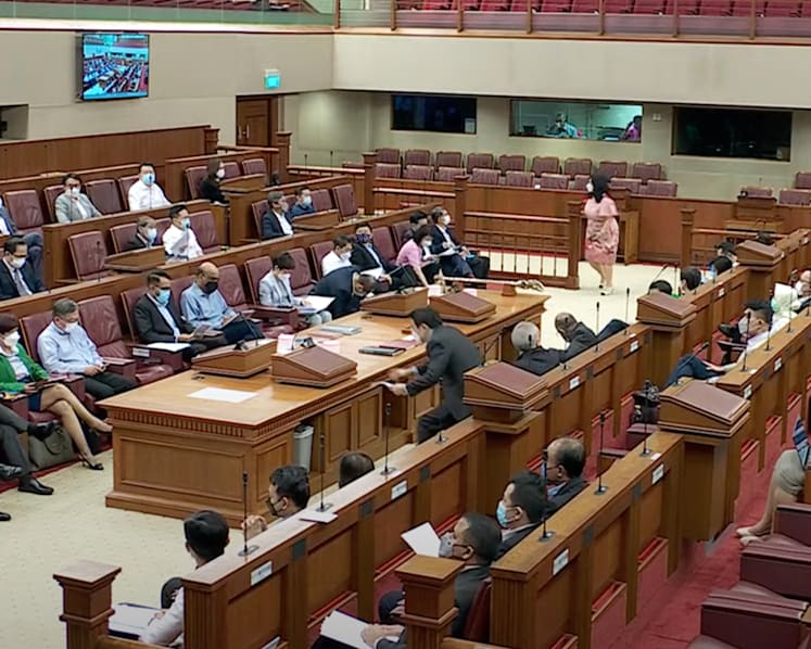 MPs sit together in Parliament's main chamber for first time in 2 years as some frontbenchers shift seats