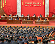 North Korea fires artillery salvo as Pyongyang kicks off key party meeting
