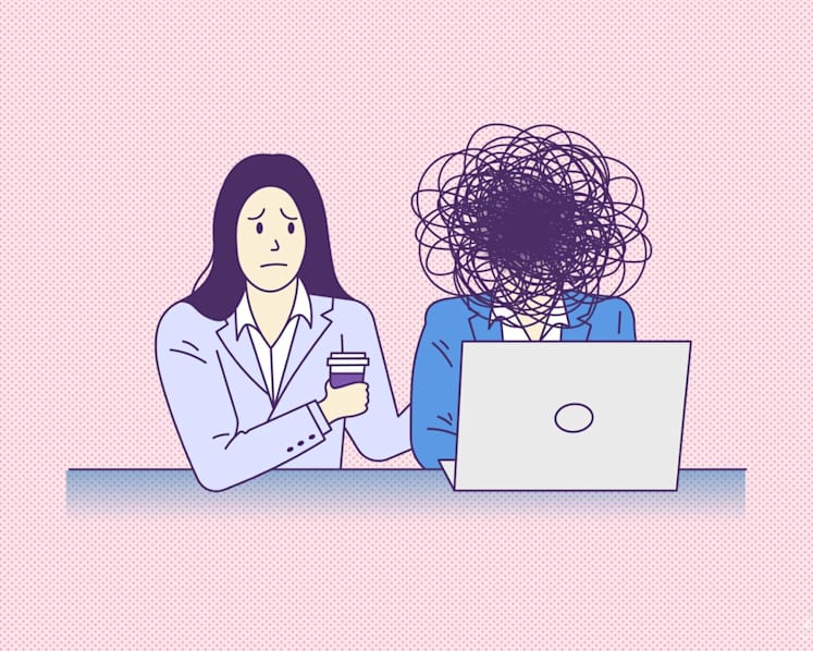 Tell-tale signs a friend or colleague is facing emotional upheaval, and how to help them press on
