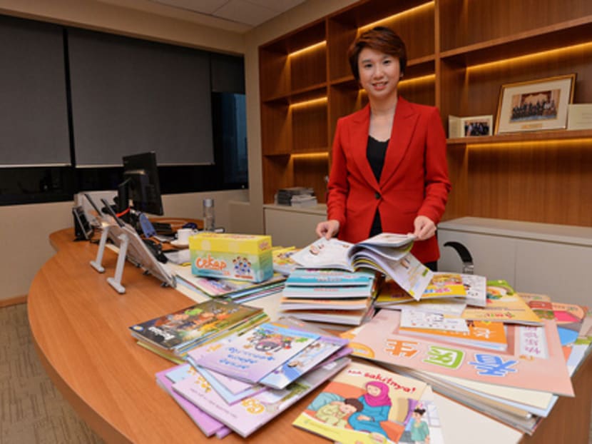 The drop-off in the language capabilities of students will be an area of focus for Singapore’s bilingualism thrust, Parliamentary Secretary (Education) Low Yen Ling said. Photo: Robin Choo/TODAY