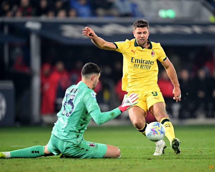 AC Milan close gap on city rivals Inter after 3-0 win at Bologna