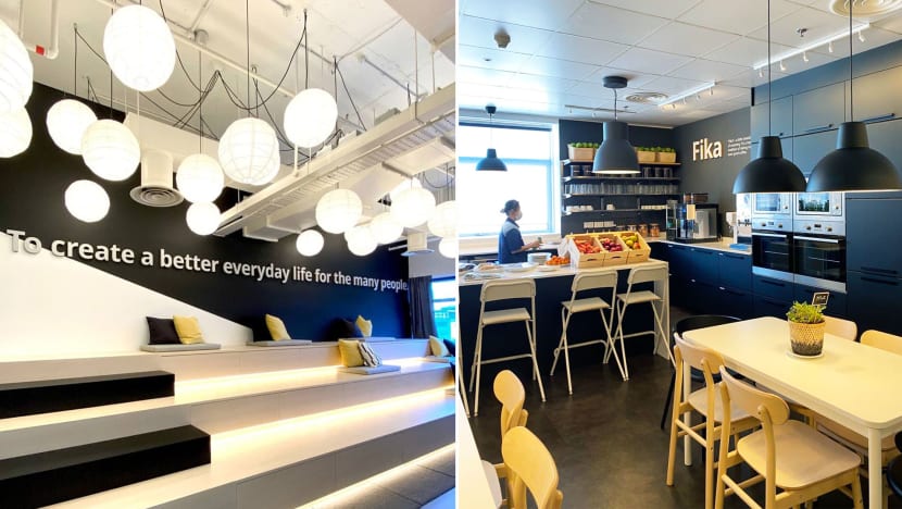 Ikea S’pore Office Tour: Showroom-Worthy Pantry, Monkey Bars & Daybed For Naps