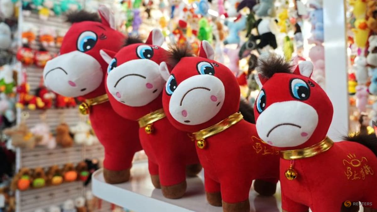 Accidental 'crying horse' toy wins hearts in China