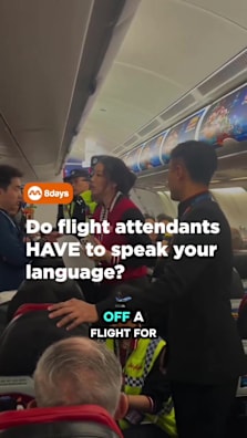 👉 She demanded Mandarin. Crew used English. But here’s what airlines actually require ✈️👀 #8dayssg #8dayssgtrending #fypsg #sgtiktok #airasia 
