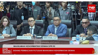 Hasil sidang MKD: Sahroni, Eko Patrio, Nafa diskorsing 3-6 bulan, Uya Kuya lolos