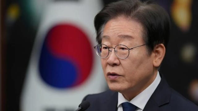 韩国大选民调：李在明支持率领先对手