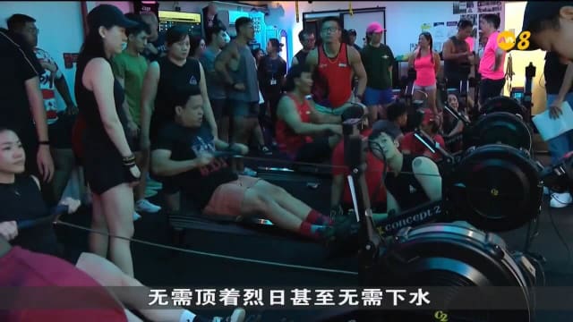 室内赛艇不晒太阳不下水 赛艇协会举办首个国家级赛事