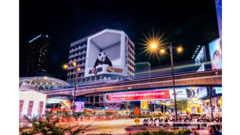 Absen A25 Series Brings 3D Panda to KL’s Golden Triangle