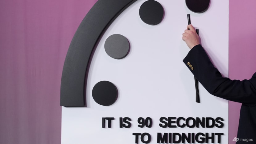 'Doomsday Clock' signals existential threats of nuclear war, climate disasters and AI