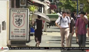 Singaporeans in Japan brave heatwave to cast Presidential Election votes | Video