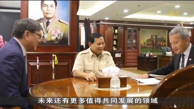 外交部长维文医生祝贺普拉博沃赢得印尼总统选举