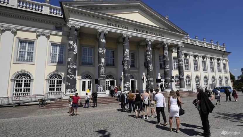 Curators apologise for antisemitic work at German art show