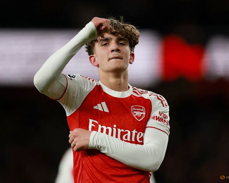 Arteta says had gut feeling teenager Dowman would make impact