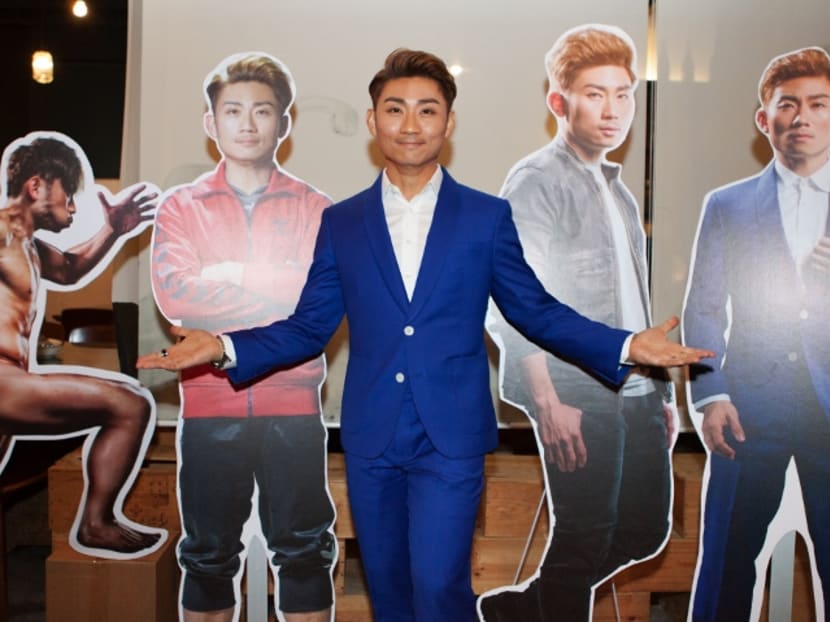 Alfred Sim has released a new album with some eye-catching album art. Photo: Chua Hong Yin.