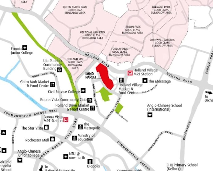URA launches four sites for sale, including Holland Road parcel