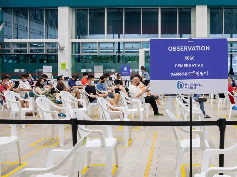 Eighty per cent of Singapore’s population have received their full Covid-19 vaccination regimen of two doses, Health Minister Ong Ye Kung said on Sunday (Aug 29). Eighty per cent of Singapore’s population have received their full Covid-19 vaccination regimen of two doses, Health Minister Ong Ye Kung said on Sunday (Aug 29).