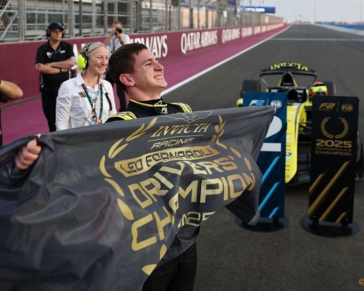 Italy's Fornaroli wins Formula Two title in Qatar