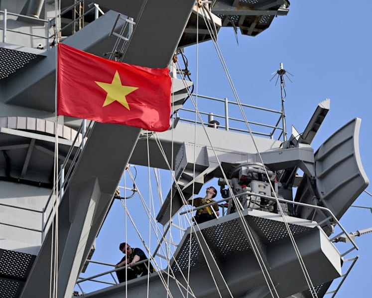 Vietnam starts building largest homemade anti-submarine warship