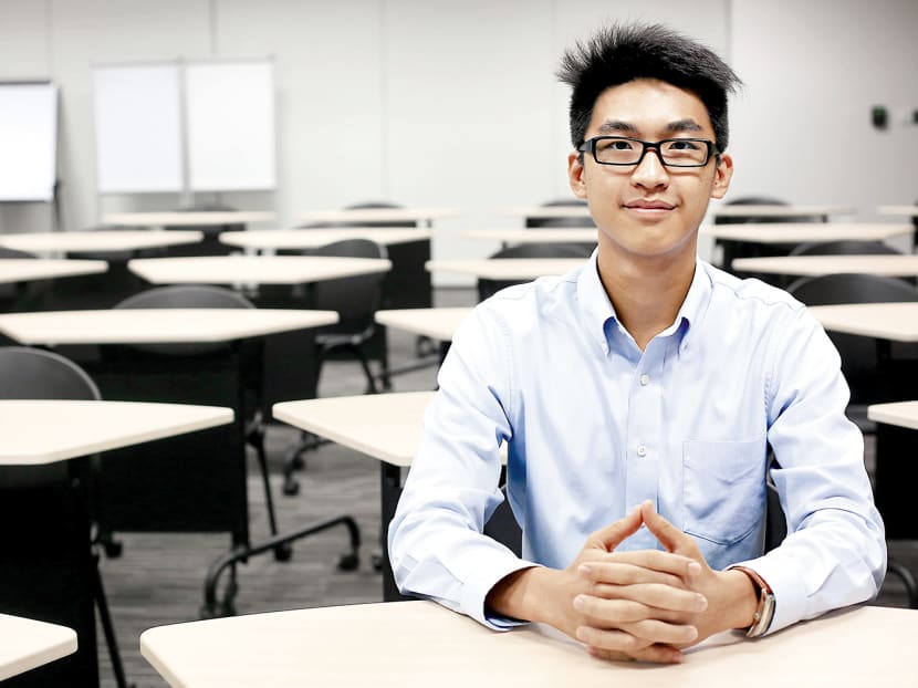 Philip Timothy Goh is studying for a Bachelor of Social Work at UniSIM. Photo: Koh Mui Fong
