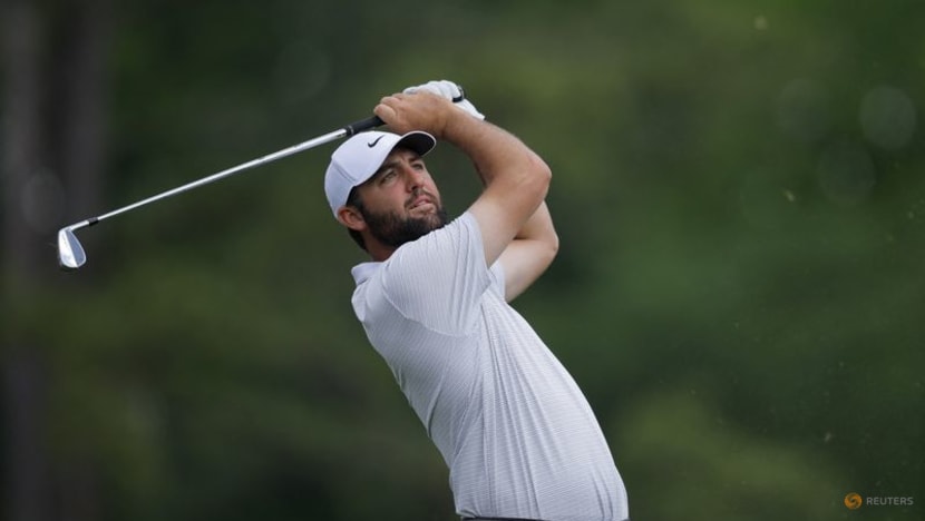 Scheffler takes first round against McIlroy at Masters
