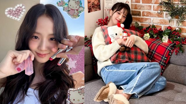 超萌联动！Jisoo确定和Hello Kitty联名合作