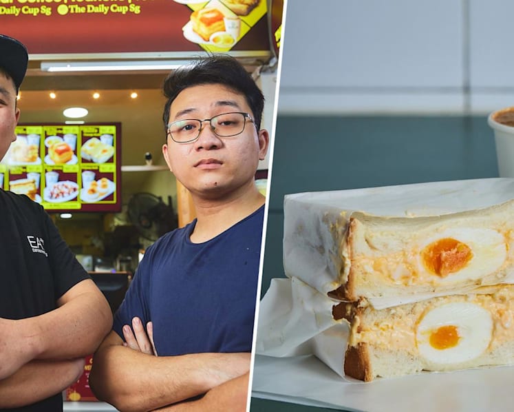 Authentic $2 White Coffee Brewed By Ipoh Native At Bishan Kiosk; Tamago Sando Sold Too