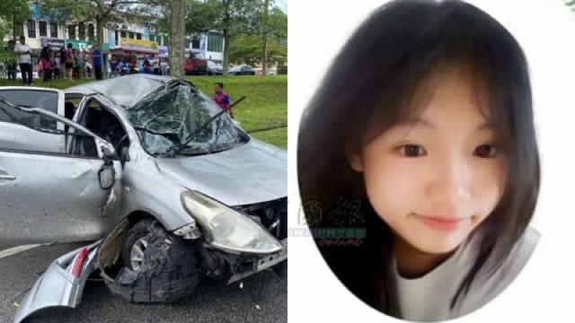 14岁马国少女车祸亡 曾梦想到新加坡深造