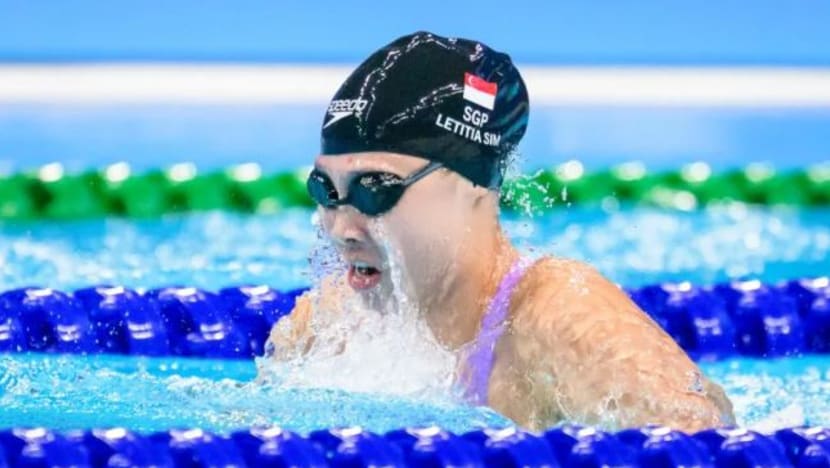 Sukan Asia: Perenang SG Letitia Sim pecah rekod negara; China terus kuasai sukan renang
