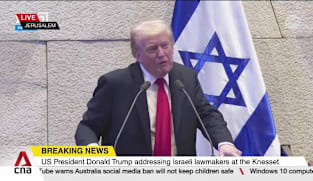 Israeli lawmakers applaud Trump at Knesset as Hamas hands over all living hostages