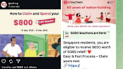 Police warn of SG60, CDC voucher scams on Telegram, Instagram